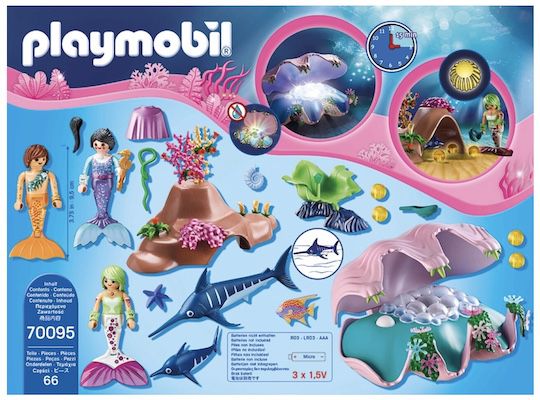 PLAYMOBIL 70095   Leuchtende Muschel mit Sirenen für 34,99€ (statt 40€)