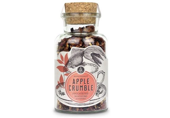 95g Ankerkraut Apple Crumble Früchtetee im Korkenglas für 4,31€ (statt 6)   Prime