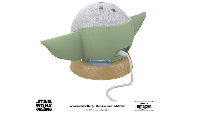 Star Wars The Mandalorian Ständer für Amazon Echo Dot für 14,99€ (statt 22€)   Prime