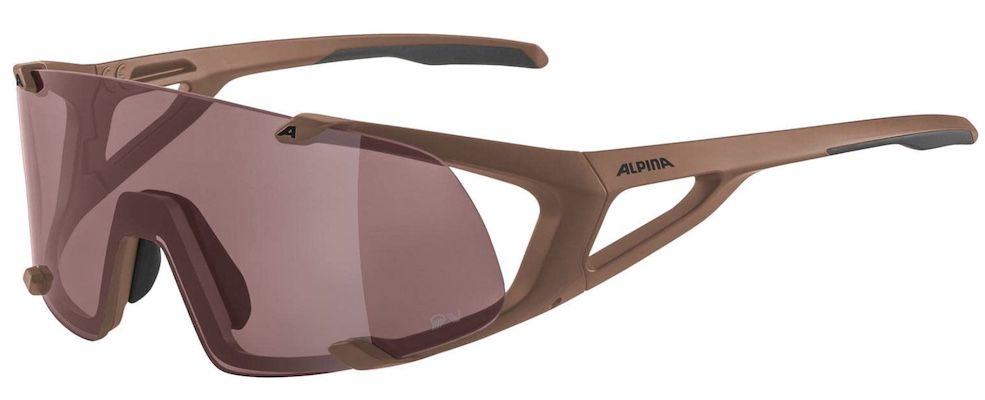 ALPINA HAWKEYE Q LITE Sport  & Fahrradbrille für 32,93€ (statt 57€)