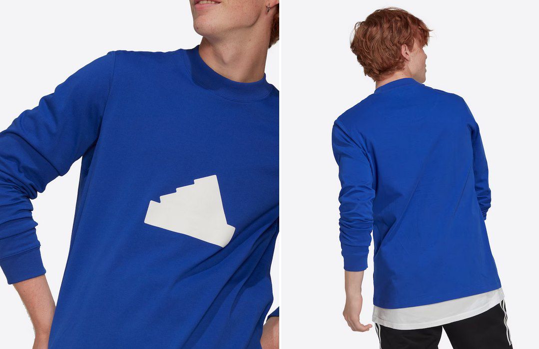 adidas Semi Lucid Blue Longsleeve für 15,90€ (statt 44€)