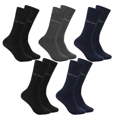 5 Paar SportSpar.de SparSocken Business Socken für 2,19€ zzgl. Versandkosten