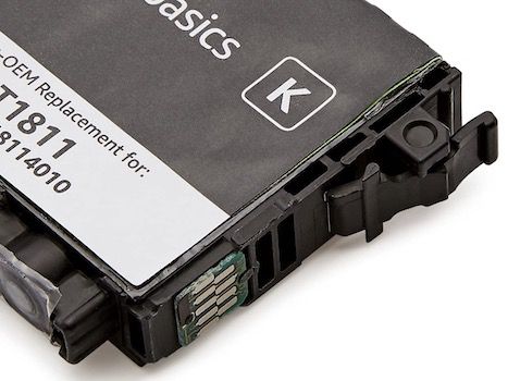 4x Amazon Basics wiederaufbereitete Druckerpatrone (für Epson 18XL) für 2,58€ (statt 7€)