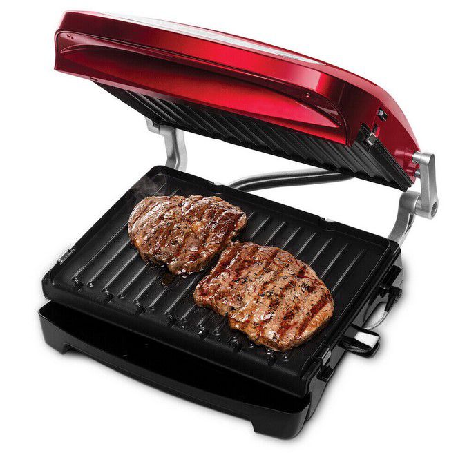 George Foreman Kontaktgrill mit Kerntemperaturmessung für 59,95€ (statt 80€)