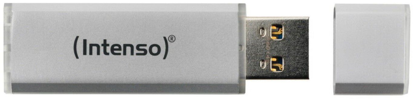 Intenso Alu USB 2.0 mit 32GB in Silber für 3,79€ (statt 9€)
