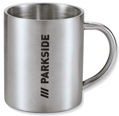 PARKSIDE Edelstahl Kaffeetasse doppelwandig für 7,44€ (statt 10€)