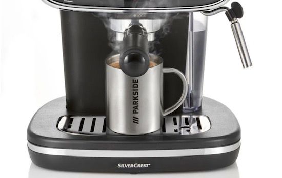 PARKSIDE Edelstahl Kaffeetasse doppelwandig für 7,44€ (statt 10€)