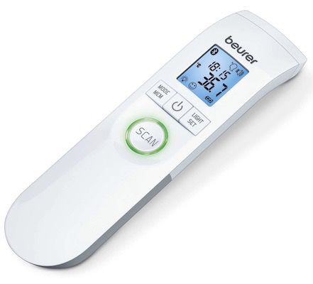 Beurer FT 95 Bluetooth kontaktloses Infrarot-Fieberthermometer für 24,99€ (statt 45€)