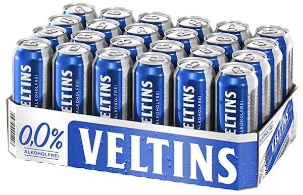 24x VELTINS Alkoholfrei 0,0% 500ml für 16,81€ zzgl. Pfand   auch als Radler