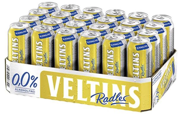 24x VELTINS Alkoholfrei 0,0% 500ml für 16,81€ zzgl. Pfand   auch als Radler