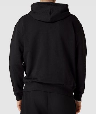 adidas Sportswear Hoodie mit Label Stitching in Schwarz für 18,98€ (statt 60€)   nur in M