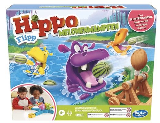 Hasbro Hippo Flipp Melonenmampfen Spiel für 11,37€ (statt 17€)