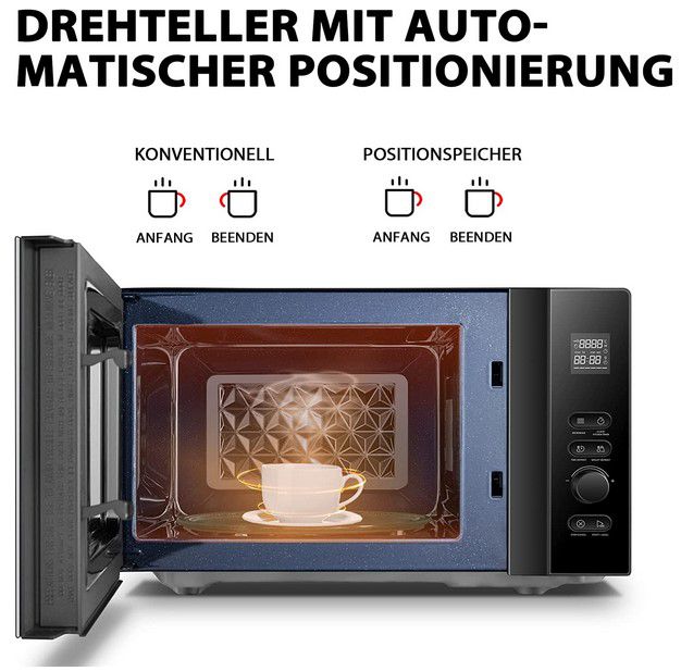 Toshiba MV AM20T Mikrowelle 20l 800W für 78,99€ (statt 113€)