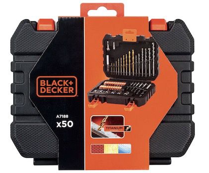Black+Decker A7188 XJ Schrauberbit  & Bohrer Set für 15,29€ (statt 24€)