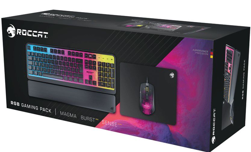 ROCCAT Magma Burst Sense Bundle Set für 39,99€ (statt 90€)