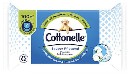 12 x 42 Blatt Cottonelle Feuchtes Toilettenpapier für 9,71€ (statt 13€)   Prime Sparabo