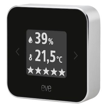 Eve Room Luftgütemonitor mit HomeKit für 69,99€ (statt 96€)