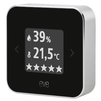 Eve Room Luftgütemonitor mit HomeKit ab 74,95€ (statt 95€)