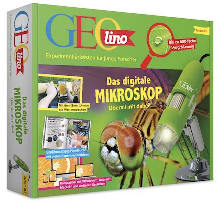 GEOlino digitales Mikroskop mit Foto  und Videofunktion für 27,96€ (statt 40€)