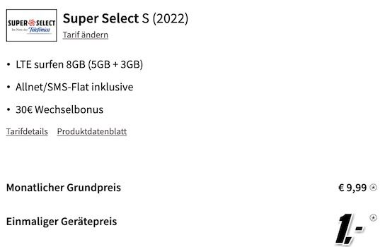 Honor X7 mit 128GB für 1€ + o2 Allnet Flat mit 8GB LTE für 9,99€ mtl. + 30€ Bonus