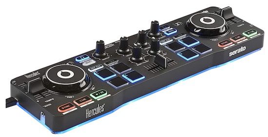 Hercules DJControl Starlight – Portable USB DJ Controller für 59,99€ (statt 79€)