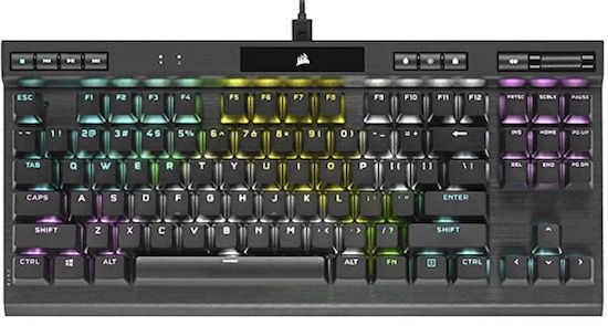 Corsair K70 RGB TKL Champions Edition Gaming Tastatur für 59,99€ (statt 170€)