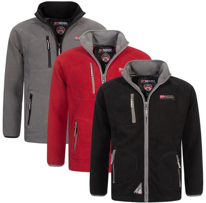 Geographical Norway Trekking Herren Fleece Jacke für 48,49€ (statt 59€)