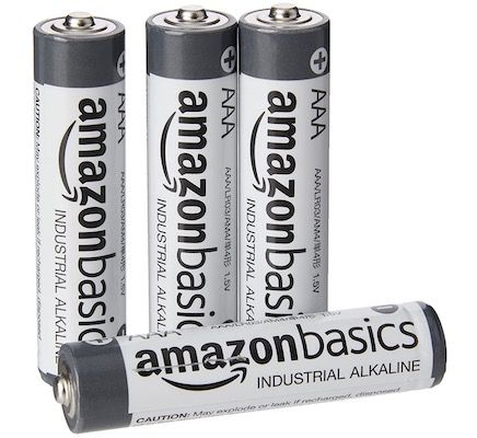 40er Pack Amazon Basics AAA Industrie Alkalibatterien für 7,36€ (statt 10€)