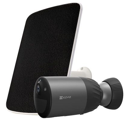 EZVIZ Akku 1080p kabellose WLAN IP Kamera mit Solarpanel für 97,99€ (statt 123€)