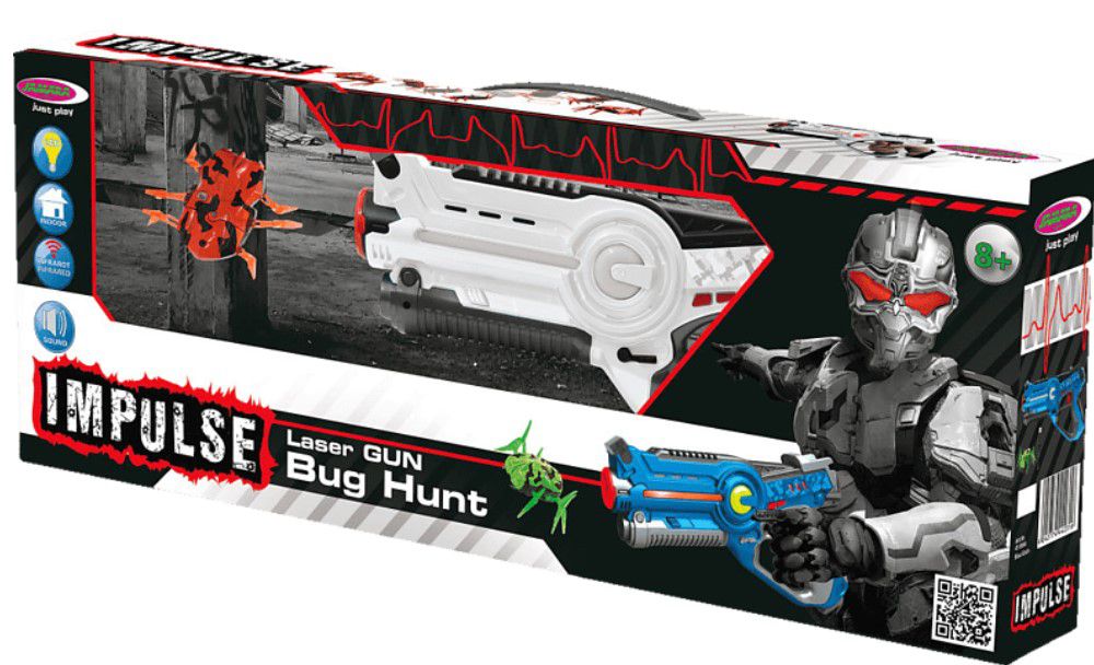JAMARA Impulse Laser Gun – Bug Hunt Set für 7,99€ (statt 30€)