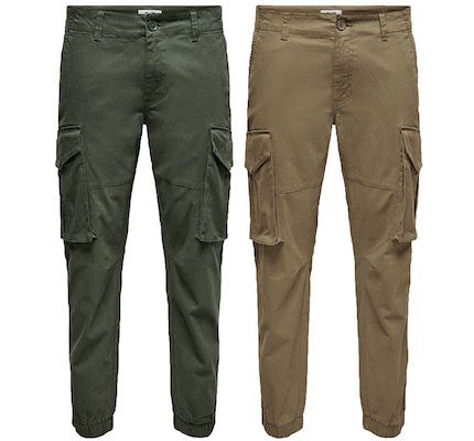 2x Only & Sons Herren Cargo Hose Kim Life für 29,98€ (statt 37€)