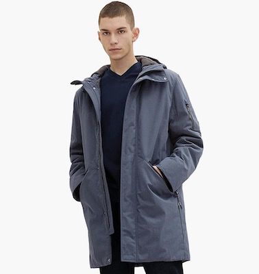 TOM TAILOR Denim Herren Parka mit Kapuze für 30,79€ (statt 70€)