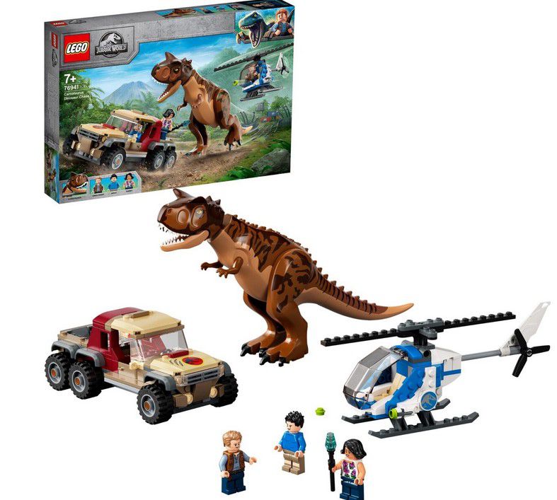 LEGO 76941 Jurassic World Verfolgung des Carnotaurus für 37,99€ (statt 50€)