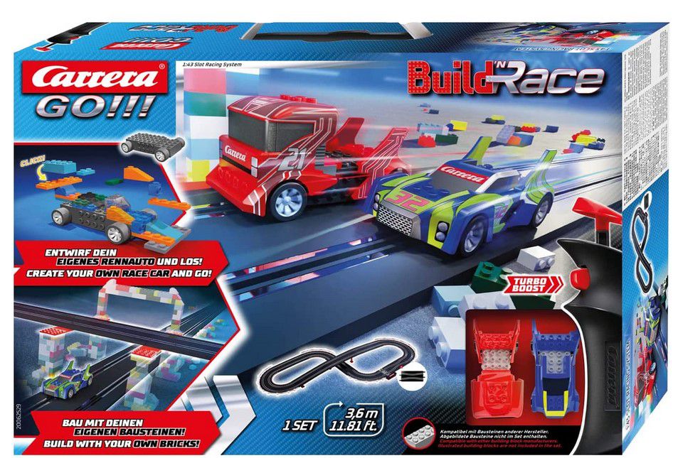 Carrera GO!!! Build n Race Rennstrecken Set 3,6m für 19,99€ (statt 35€)  prime