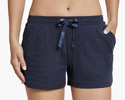 Schiesser Damen Schlafhose kurz aus Baumwolle für 6,95€ (statt 20€)   Prime