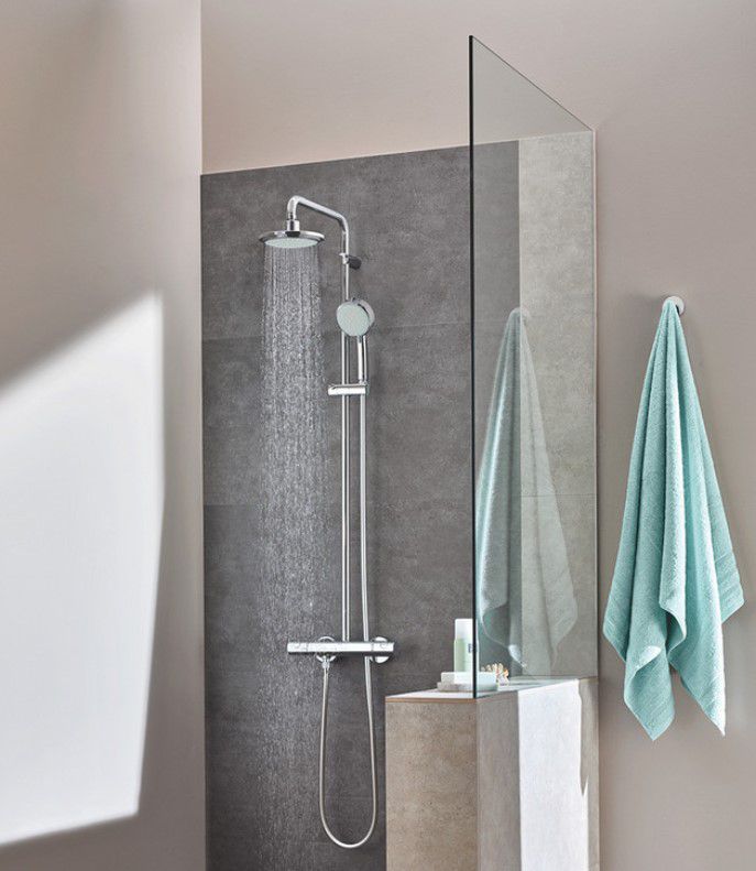 Grohe Vitalio Joy System 180 Duschsystem mit Thermostat für 295,99€ (statt 450€)