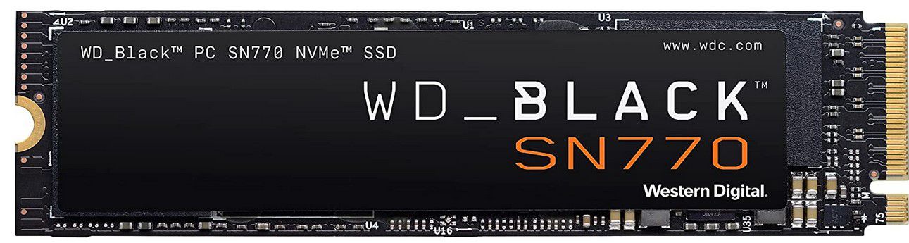 WD Black SN770 1TB Gaming NVMe SSD für 44,90€ (statt 56€)