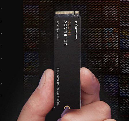 WD Black SN770 1TB Gaming NVMe SSD für 69€ (statt 76€)