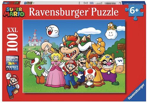 Ravensburger Kinderpuzzle   12992 Super Mario Fun mit 100 Teilen für 4,99€ (statt 11€)