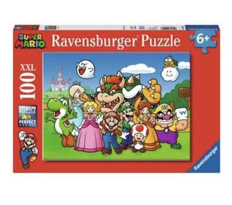 Ravensburger Kinderpuzzle &#8211; 12992 Super Mario Fun mit 100 Teilen für 4,99€ (statt 11€)