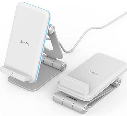 SooPii Fast Wireless Charging Ständer im Klappdesign für 17,99€ (statt 30€)