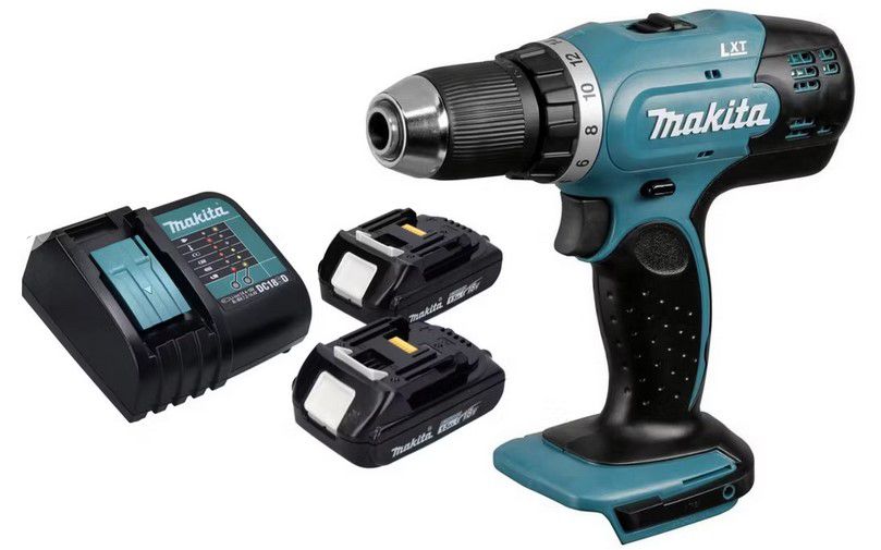 Makita DDF453SYX4  Akku Bohrschrauber Set für 95,90€ (statt 122€)