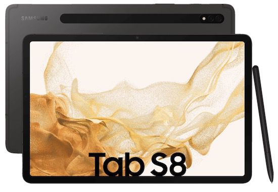 Samsung Galaxy Tab S8 256GB für 709€ (statt 784€) + GRATIS Keyboard