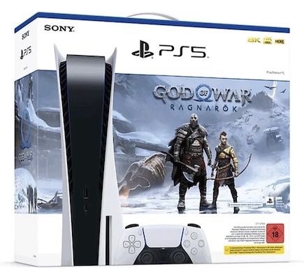 PlayStation 5 Disc inkl. God of War für 29€ + o2 Allnet mit 40GB für 34,99€ mtl.