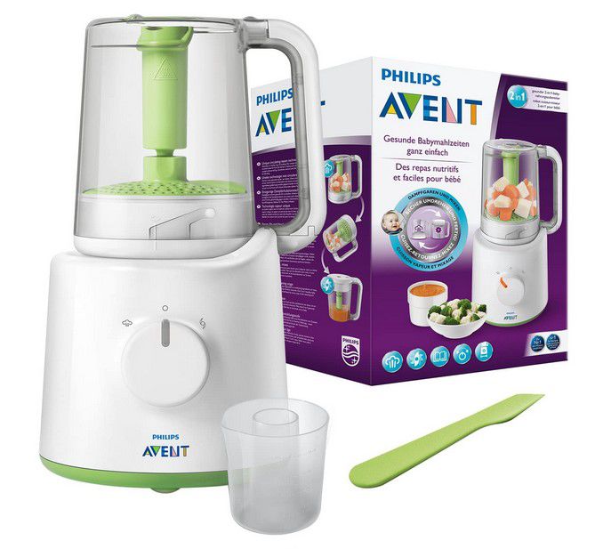 Philips Avent SCF870/20 2-in-1 Babynahrungszubereiter für 89,99€ (statt 108€)