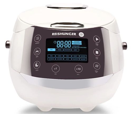 Reishunger Digitaler Reiskocher & Dampfgarer mit 1,5L für 124,98€ (statt 160€)