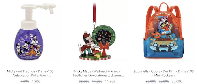 Disney Shop Sale mit bis  50% Rabatt   z.B. Winnie Puuh Rucksack für 16,99€ (statt 34€)