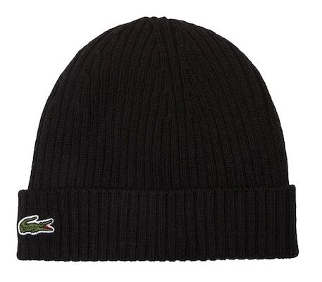 🥶 Lacoste Unisex Beanie aus gerippter Wolle für 29,89€ (Statt 39€)