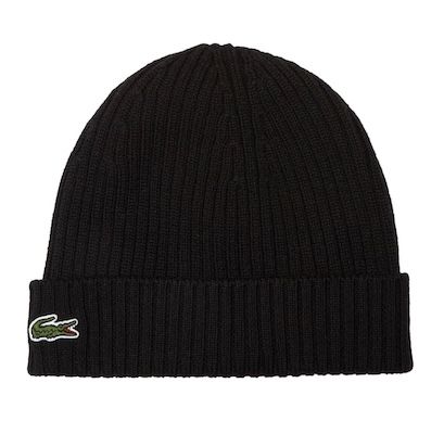 🥶 Lacoste Unisex Beanie aus gerippter Wolle für 29,89€ (Statt 39€)
