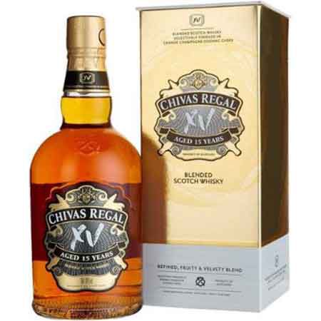 Chivas Regal XV 15 Jahre Blended Scotch Whisky, 0,7L für 29,59€ (statt 36€)